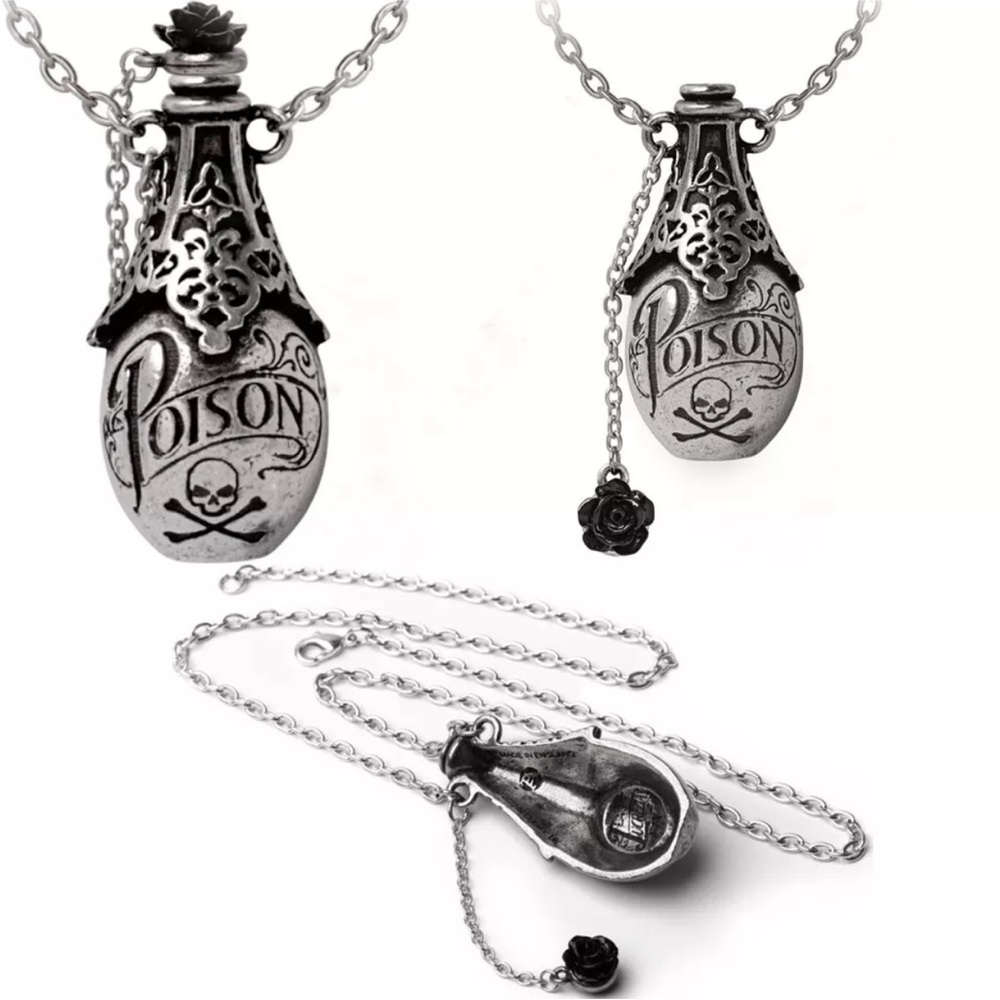 Alchemy England Lucrezia's Fix Poison Bottle Necklace